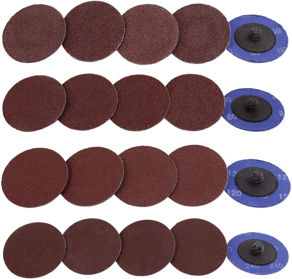 Tools Hand & Power Tool Accessories 80Pcs Roll Lock Sanding Disc 2