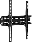 Tilting Flatscreen Wall Mount TV for 30, 32, 37, 39, 40, 42, 43, 47, 49, 50, 55 inch LED, LCD, and Plasma televisions - 77 lbs Capacity, 2" Low Profile Design, Max VESA 400 x 400