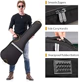 CAHAYA Electric Guitar Bag CY0225 6mm Padding Padded Backpack Black view 3