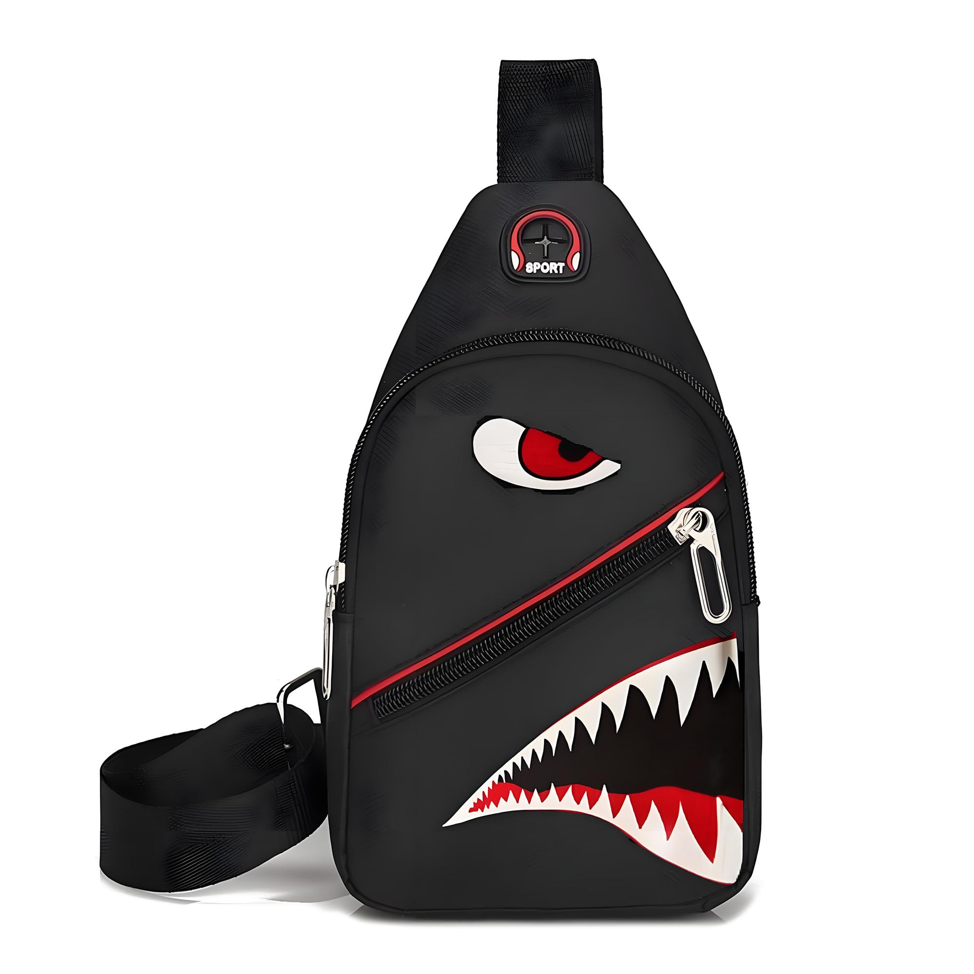 Photo 1 of WRLDMCWLQ Shoulder Sling Crossbody Casual Chest Bag For Travel Sports Running Hiking