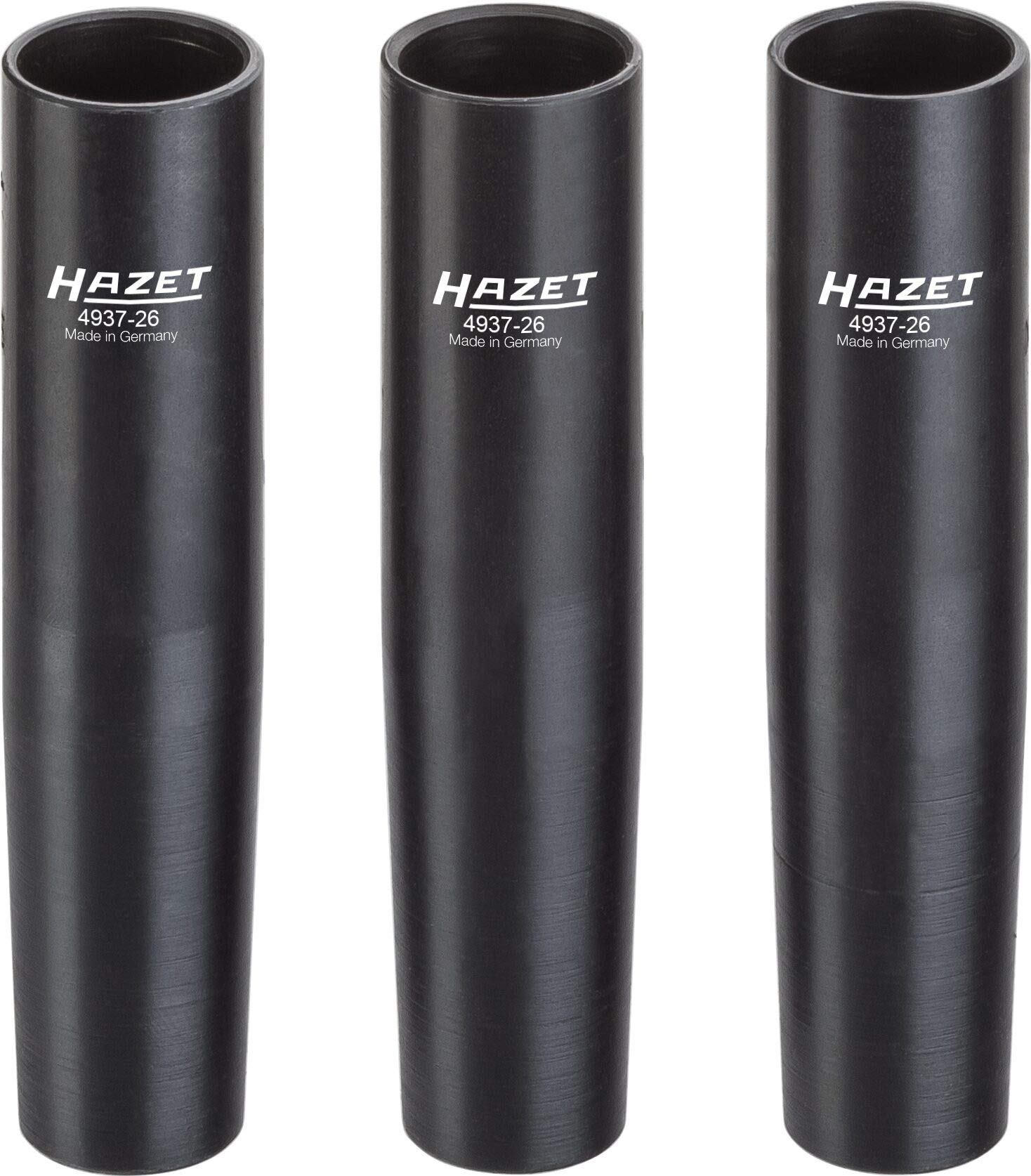 HAZET 4937-26/3 12.5 mm Square Hollow Commercial Vehicle Centring Sleeve Set - Burnished