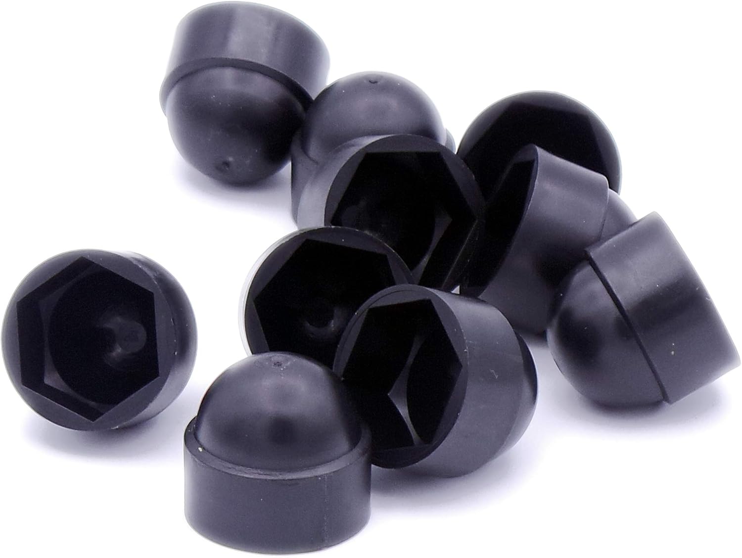 M10 (10mm) Nut/Bolt Cap Plastic (Black) (Pack of 10) Amazon.co.uk