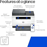 HP LaserJet MFP M235sdw Compact All in One Printer Black & White view 4