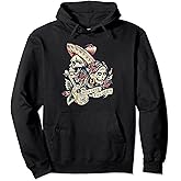 Day Of Dead Sugar Skull Pullover Hoodie