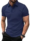 ZITY Mens Polo Shirts Short Sleeve Performance