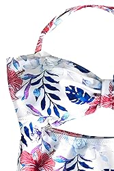 CUPSHE Women’s Abstract Print Tank High Waisted