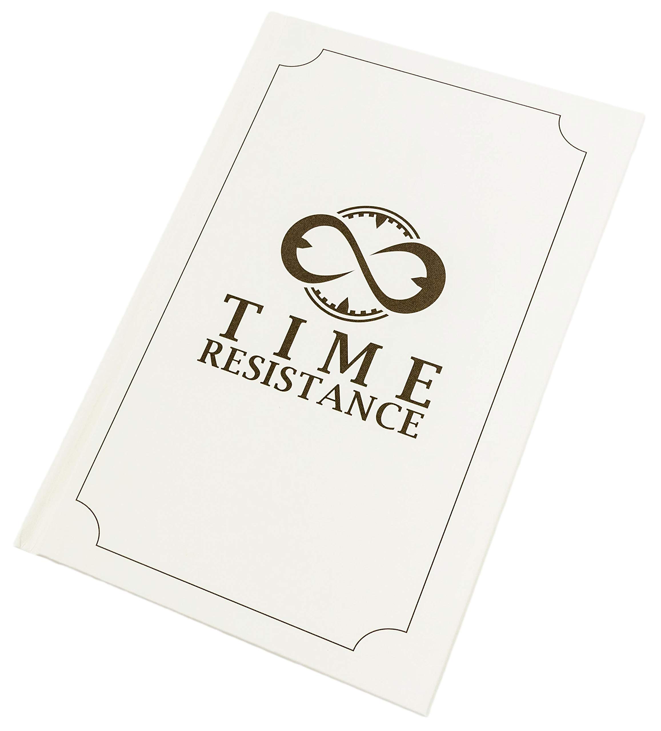 Time Resistance Notebook Hard Cover Lined Paper Book for Refillable A5 Journal