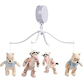 Lambs & Ivy Disney Baby Winnie The Pooh Hugs Musical Baby Crib Mobile Soother