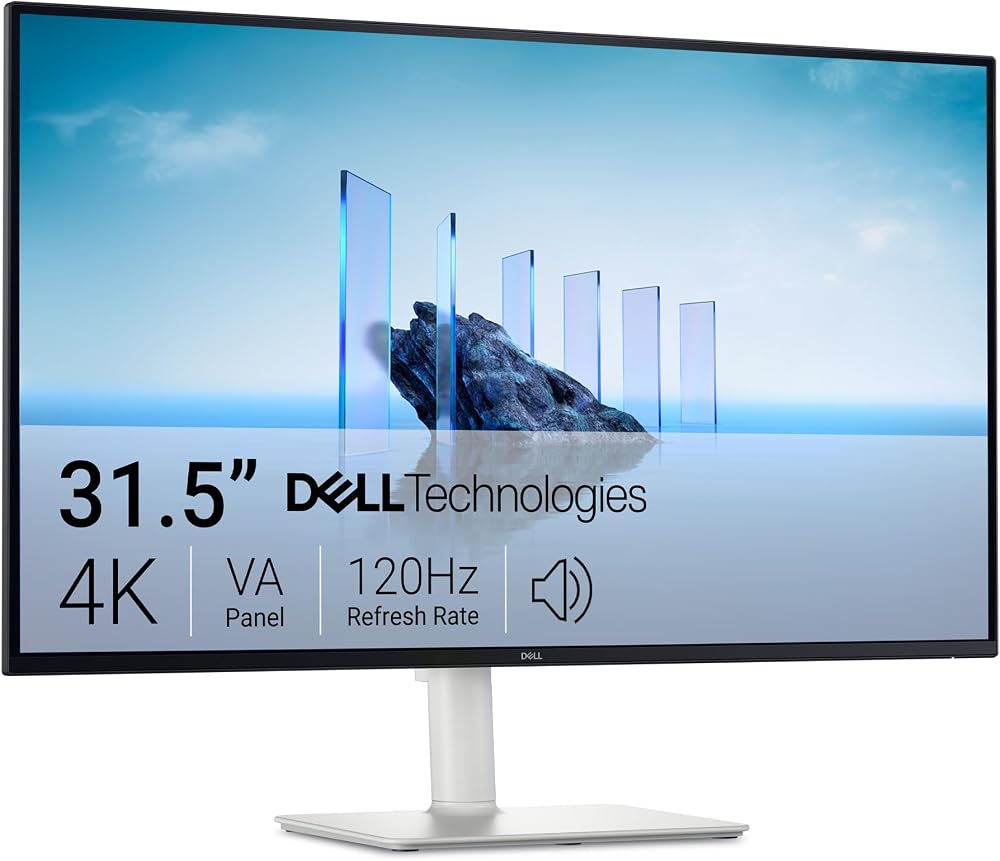 Dell 32 Plus Monitor S3225QS 4K 120Hz VA HDR10 95% DCI-P3 3Y Warranty