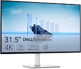 Dell 32 Plus Monitor S3225QS 4K 120Hz VA HDR10 95% DCI-P3 3Y Warranty