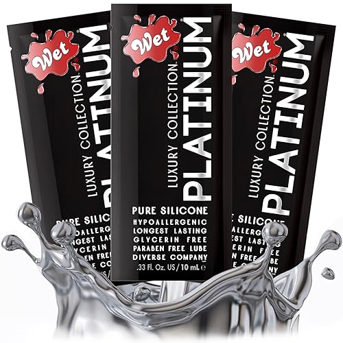 Wet Platinum Silicone-Based Lube for Men, Women & Couples, 3-Piece Sampler - Long-Lasting & Water-Resistant Premium Personal Lubricant - Safe to Use with Latex Condoms - Non-Sticky & Hypoallergenic in Kenya | Wet Platinum Silicone-Based Lube for Men, Women & Couples, 3-Piece Sampler - Long-Lasting & Water-Resistant Premium Personal Lubricant - Safe to Use with Latex Condoms - Non-Sticky & Hypoallergenic in Kenya |