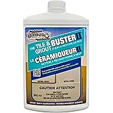 Tile and Grout Buster Cleaner, 850 ml (28 oz) – Heavy-Duty Tile & Grout Stain Remover for Bathroom, Kitchen, Shower & Floors 