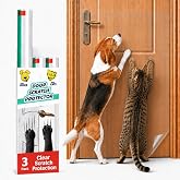 Panther Armor Dog Scratch Door Protector, 3 Pack, Durable, Shield from Claw | Door frame protector 118" x 8.2" Cat Scratch Door Frame Single Side Adhesive Protector Anti Dog Scratch Door Guard for Dogs