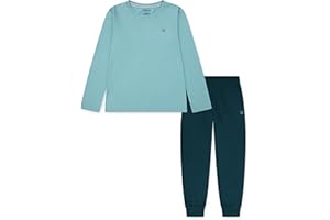 Hurley boys Long Sleeve Soft Basic T-shirt and Joggers 2-piece Outfit Set
