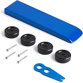Pinewood Pro Blue Marlin Derby Kit | 10 Piece | Includes PRO Wheel Spacer | Painted, weighted, and prepped with official BSA parts. Optimized center of gravity. PRO wheel spacer included.