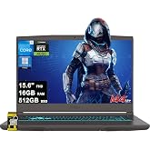 msi Thin 15 Gaming Laptop 15.6" FHD IPS 144Hz Intel 8 core i5-13420H (> i7-12650H) 16GB RAM 512GB SSD GeForce RTX 4050 Type-C Backlit Wi-Fi6E Win11Pro ICP Hub