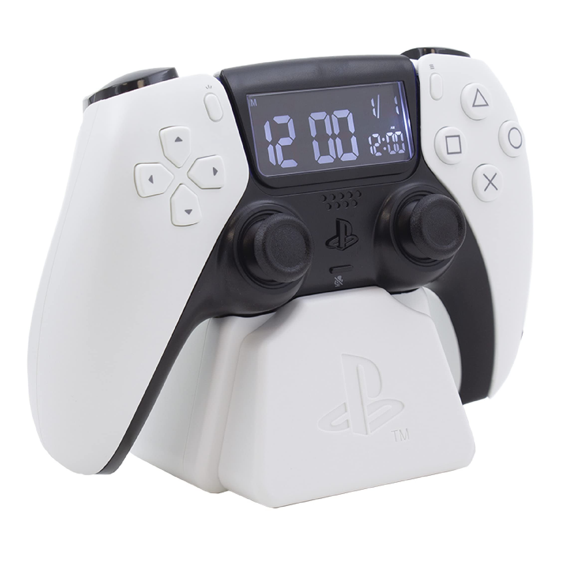 Photo 1 of Paladone PlayStation White PS5 Controller Alarm Clock, Officially Licensed Merchandise