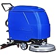 Endynino Self-Propelled Floor Scrubber Machine with Adjustable Handle - Commercial Cleaner Machine Heavy Duty Deep Full Powerbrush - 20.8 Inches (530mm) Cleaning Path with High Cleaning Efficiency