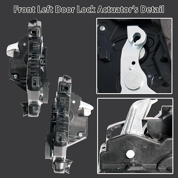 DOOR LOCK ACTUATOR MOTER FRONT LEFT RIGHT DRIVER AND PASSENGER SIDE FOR TOYOTA RAV4 4RUNNER CAMRY TUNDRA FOR LEXUS ES350 GS350 LS460, FOR SCION TC 2007-2016 OE#69030-0C050 69040-0C050 931-403 931-401