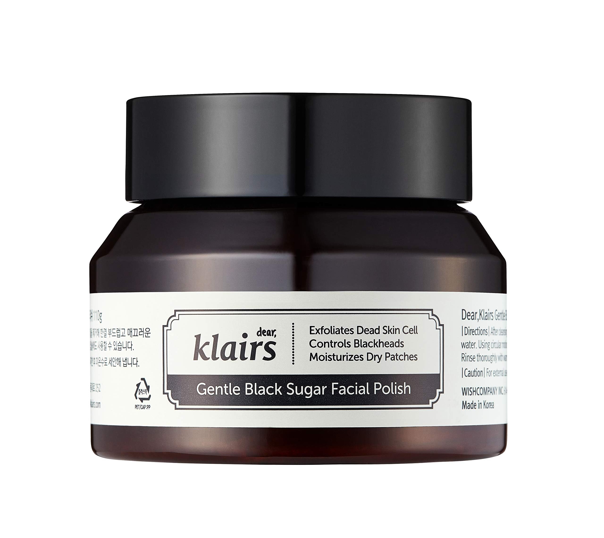 DEAR KLAIRS Gentle Black Sugar Facial Polish (110 g)