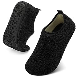 QFH Slippers for Men Women House Slippers Slip On