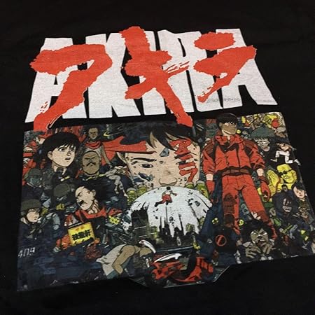 Amazon Akira アキラ Tシャツ Xxl ビッグサイズ 大友克洋 アニメ 映画 黒 80s 攻殻機動隊 ジョジョ マガジン ブラック ホラー 金田 鉄雄 バイク シュプリーム Supreme おもちゃ雑貨 おもちゃ