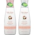 Live Clean Coconut Milk Moisturizing Shampoo and Conditioner, 12 oz each with Certified Organic Coconut Extract and Oil, Petrolatum-free, Phthalate-free and Paraben-free