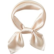 スカーフ BEIGE SILK SCARVES WUZININGLE 21