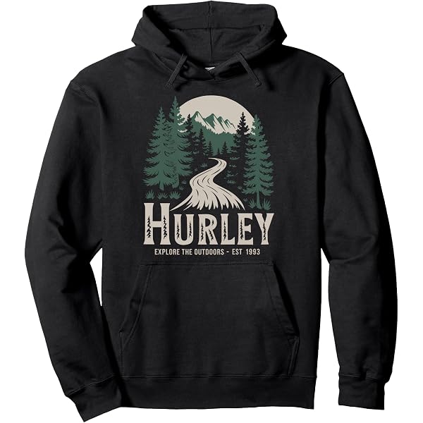 Hurley One & Only Solid Fleece Pullover Hoodie - Black, XX-Large, Cotton-Polyester Blend