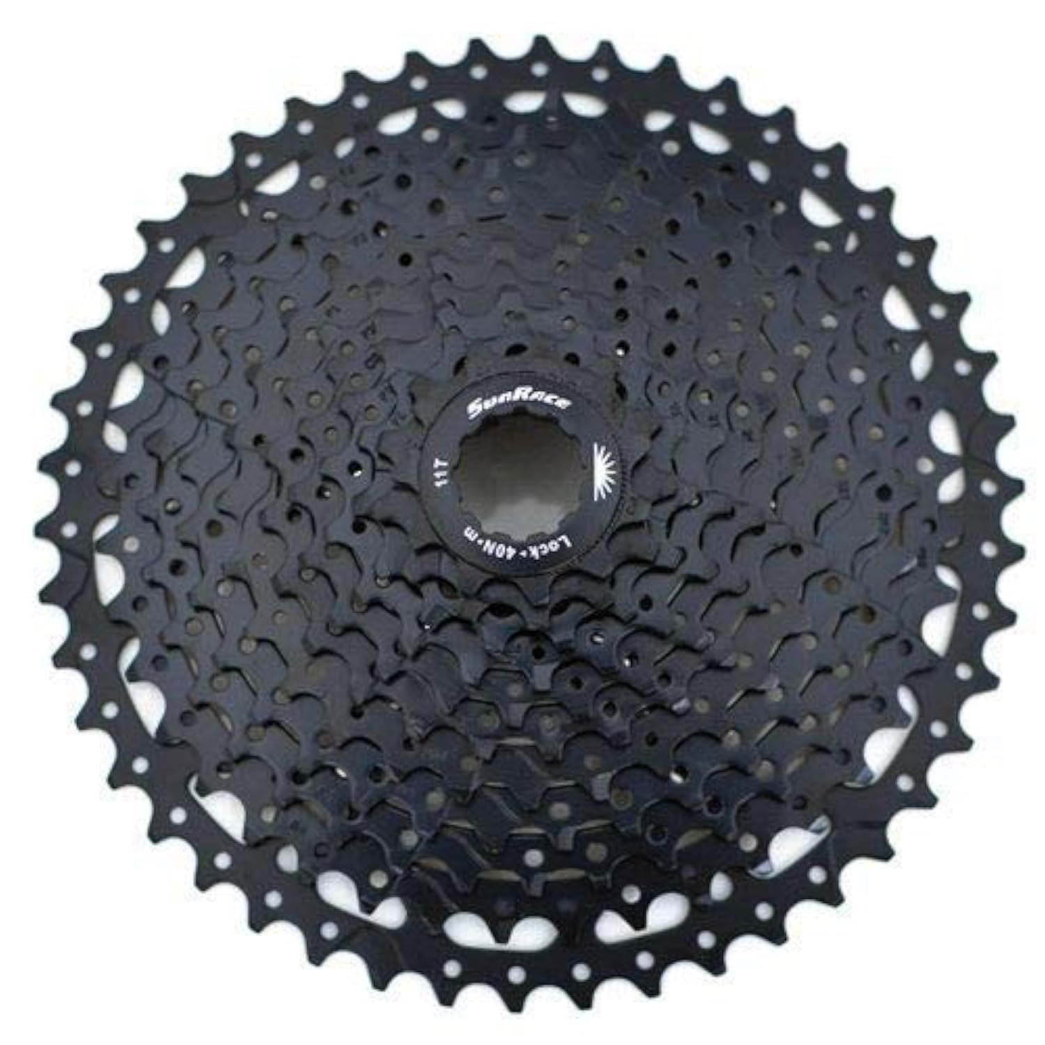SunRace CSMS8 Wide Ratio Cassette 11-46T, 11 Speed, Black #XTE1381