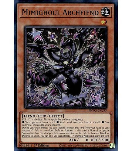 Amazon.com: Mimighoul Cerberus - INFO-EN092 - Super Rare - 1st