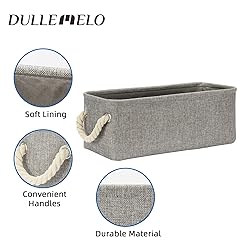 DULLEMELO Toilet Paper Storage Basket, Toilet Paper