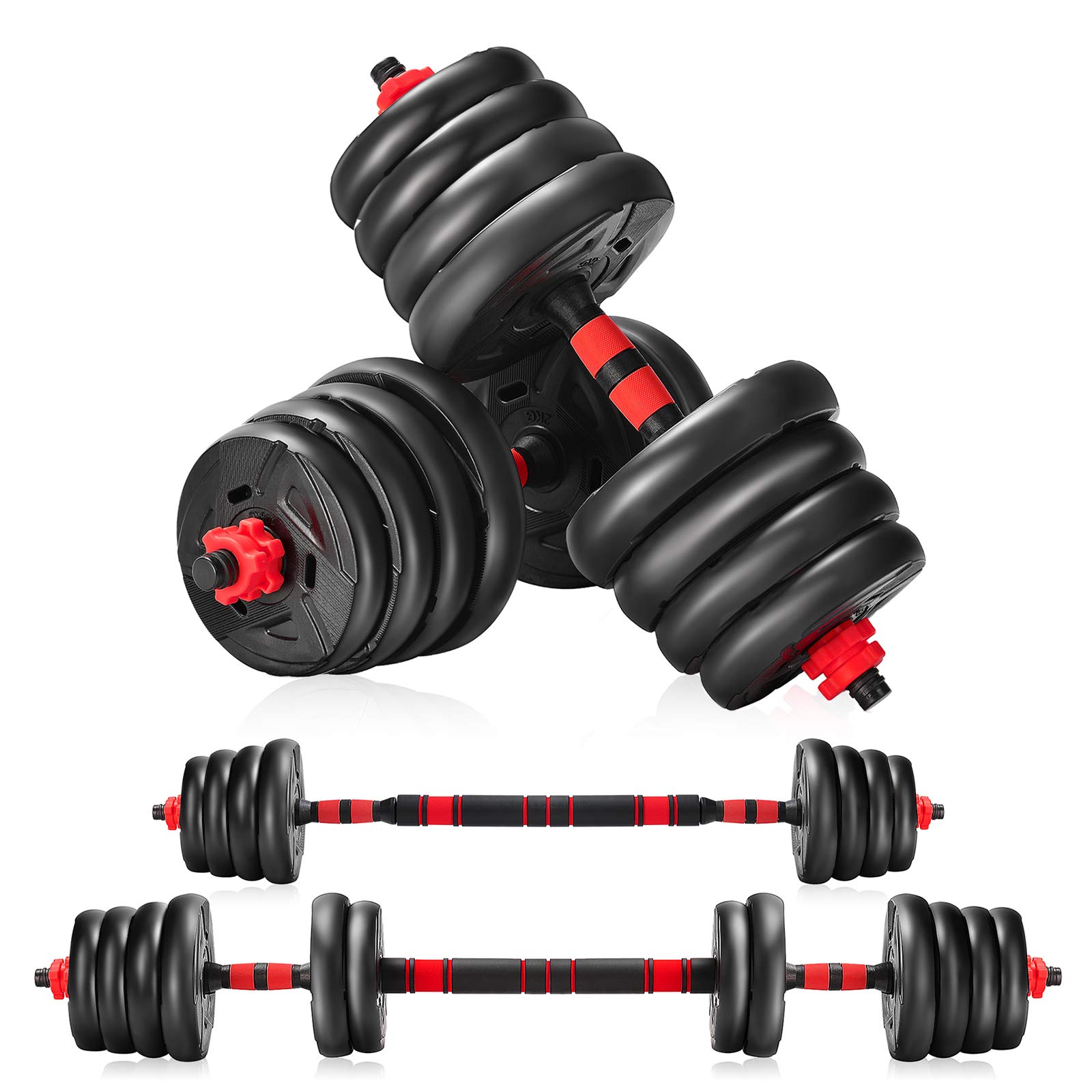 Adjustable Dumbbell Set Walmart Barbell And Weights Weights