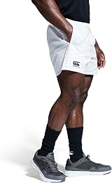 Canterbury Men s Professional Cotton Shorts Rugby Short White 4XL view 2