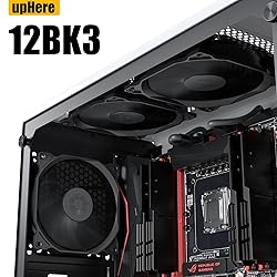 uphere 3-Pack Long Life Computer Case Fan 120mm