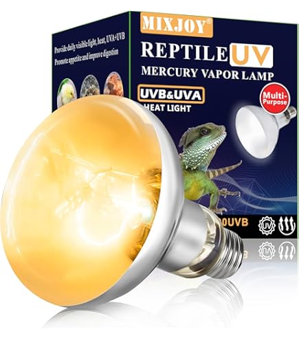 Aquarium Stand Uv Basking Bulb MIXJOY 160 Watt High Intensity Self