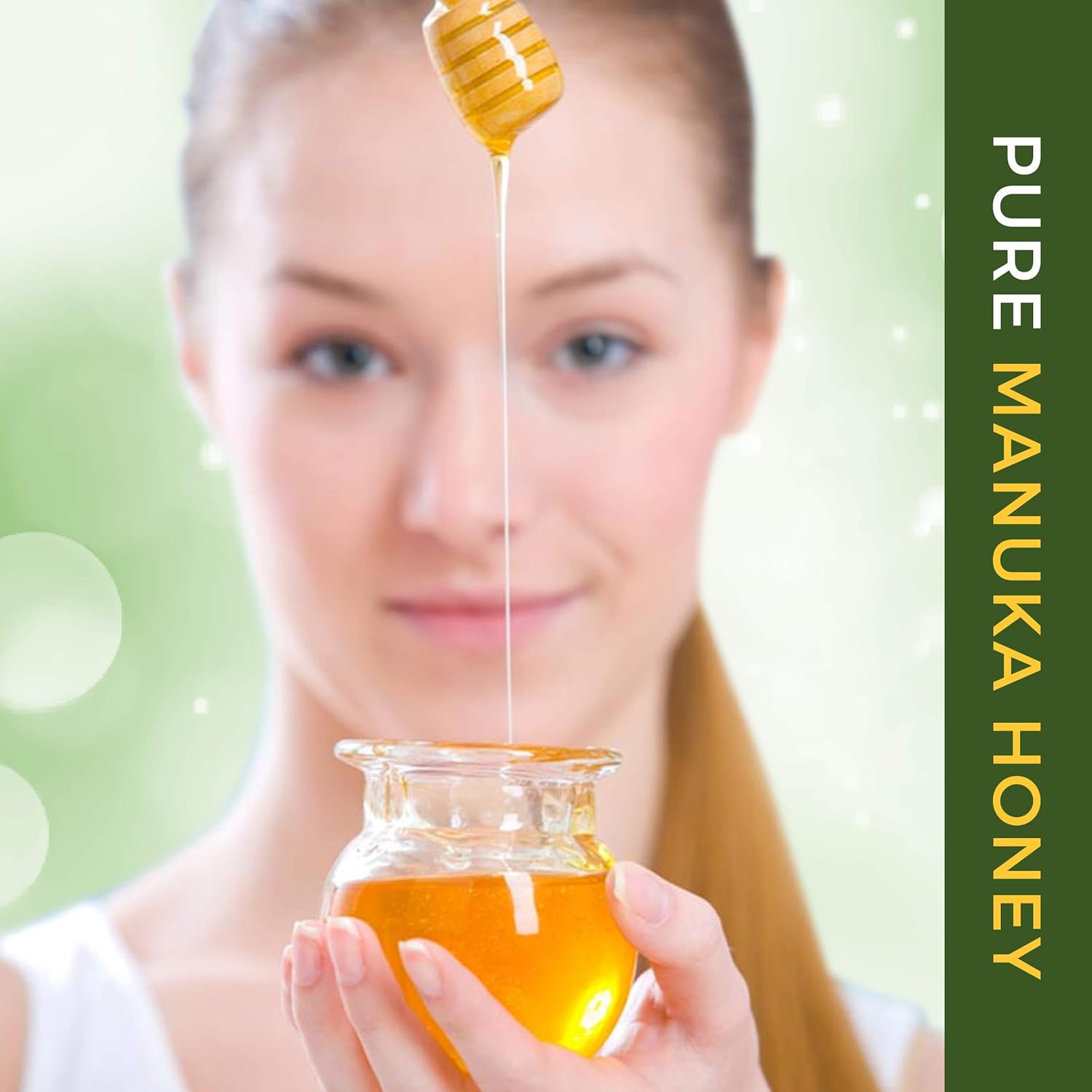 Manuka Honey Cream Organic & Natural Intense Moisturizing Skin Repair Lotion Moisturizer For Body & Hands With Hyaluronic Acid Shea, Paraben Free Best Organic Natural Skin Care Products Women Men : Beauty