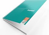 Silvine Luxpad Metallic A4 Wirebound Notebook 200 Pages Pack of 3 view 4