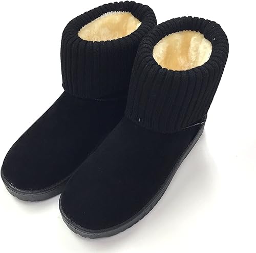 Amazon パレロ 選べる４色 レディース 秋 冬 ショート丈 ぺたんこ ムートンブーツ 折り返し ふわふわファー あったか ショートブーツ ムートン ブーツ ５サイズ 23cm ブラック Palero パレロ ブーツ ブーティ