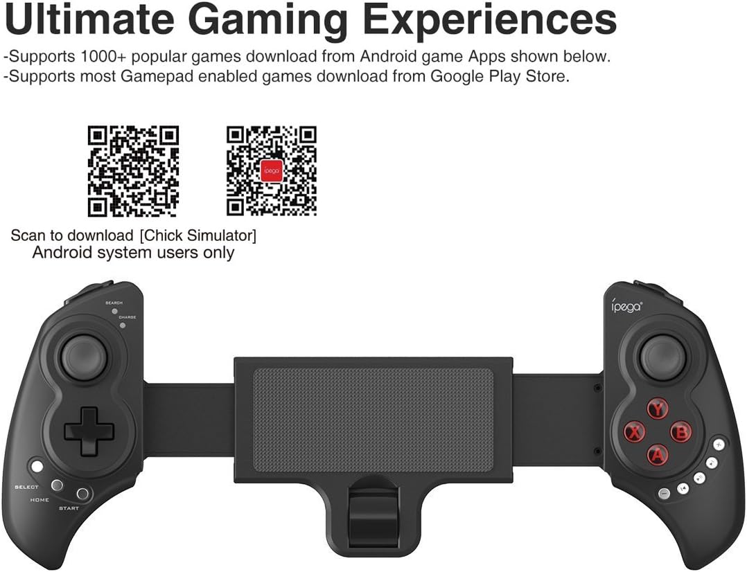 Amazon Ipega Pg 9023 Bluetooth ワイヤレス スマホコントローラー Android Pc 対応 ゲームパッド 伸縮式 無線 ジョイスティック Ipega ゲームパッド 通販