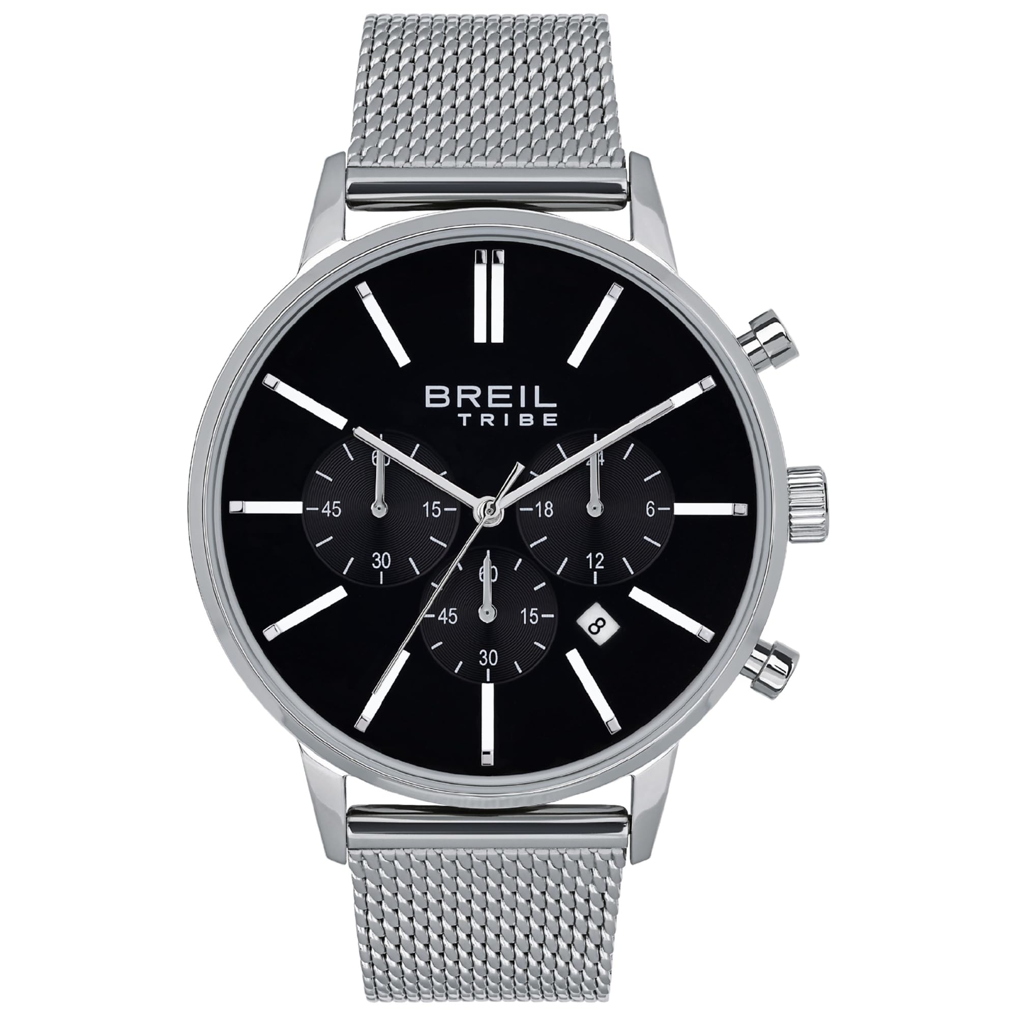 Breil - Clock for Man Round with Mono-Colored dial and Steel case Collection Avery