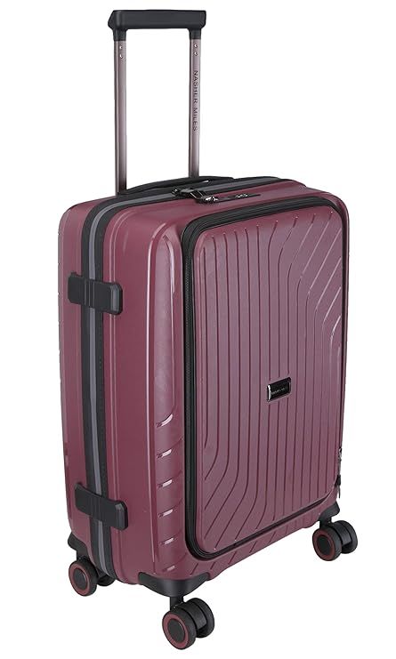 Nasher Miles Espoo Smart Cabin 20 Inch Maroon Luggage Bag