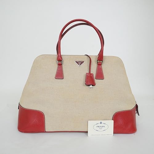 prada linen bag