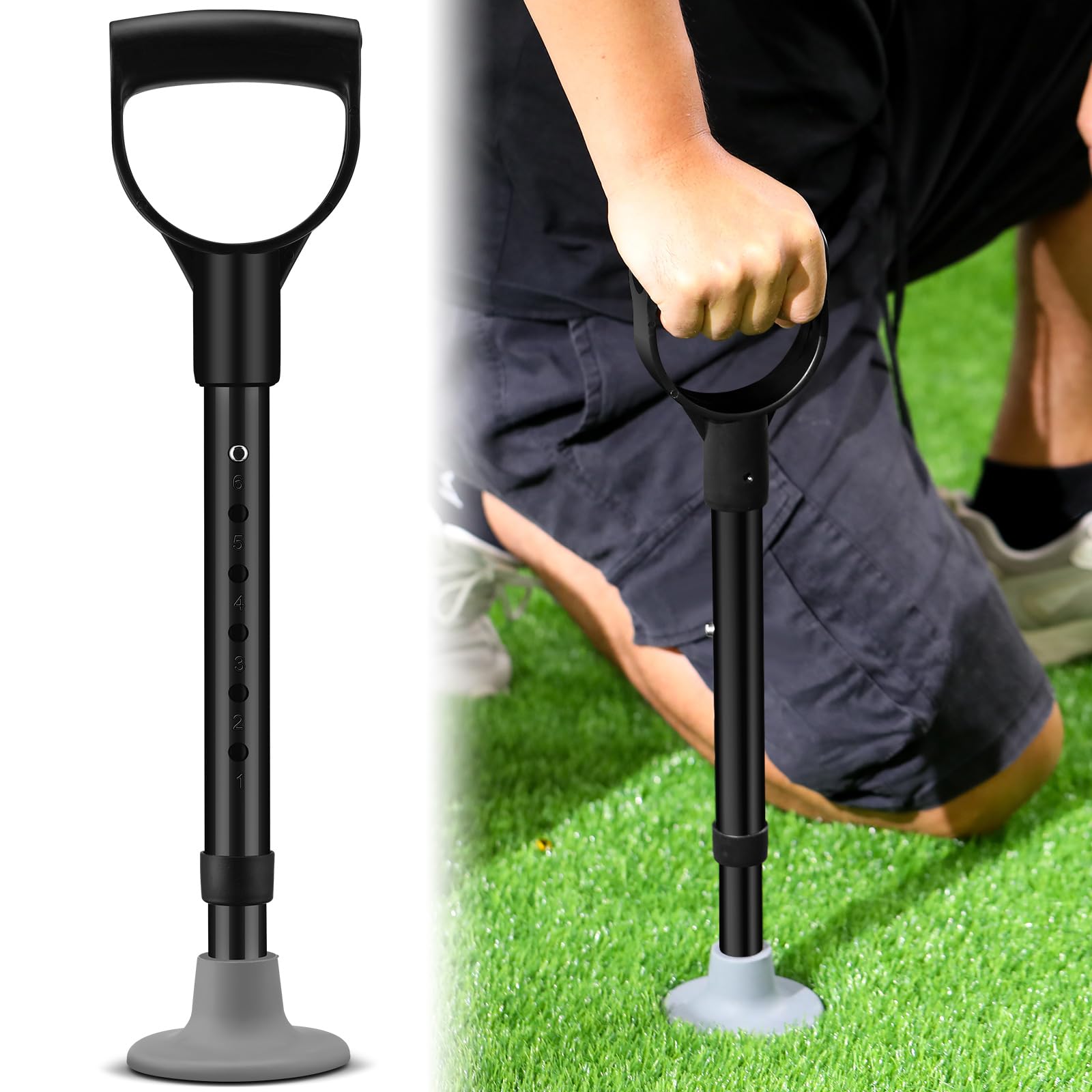 Photo 1 of Datanly Standing Assist Devices to Help Get up from Floor Mobility Aids Tool 17"-22" Elderly Assistance Products Elderly Lift Assist Devices for Old People