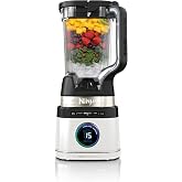 Ninja Detect Power Blender Pro, Amazon Exclusive Bone &amp; Champagne | BlendSense Tech senses ingredients for smooth results every time. 72-oz pitcher, 1800 peak watts. Dishwasher safe, TB201IVBRN
