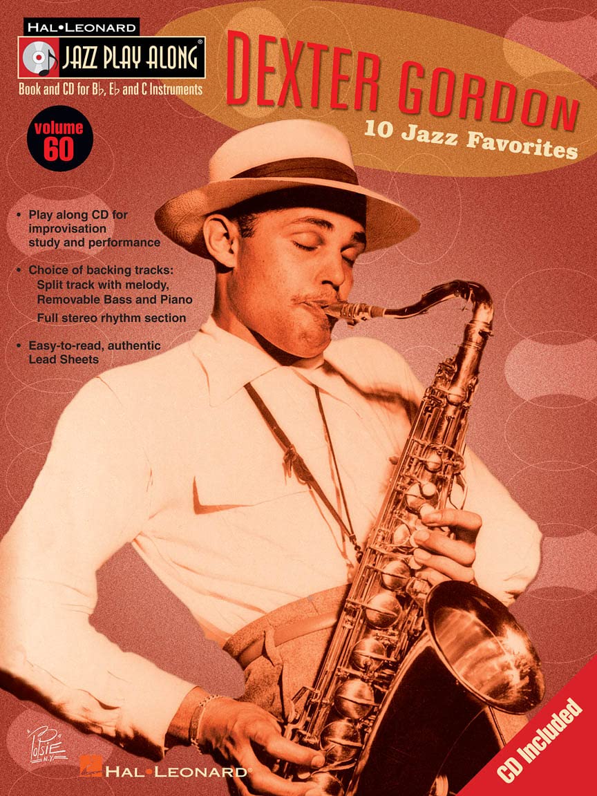 Dexter Gordon 10 Jazz Favorites: Jazz Play-Along Volume 60