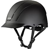 Troxel Spirit Duratec Full Coverage Horse Riding Helmet, Adjustable Fit | Cooling Vents Helps Stay Comfortable on Trails, Lessons &amp; Arena Practice