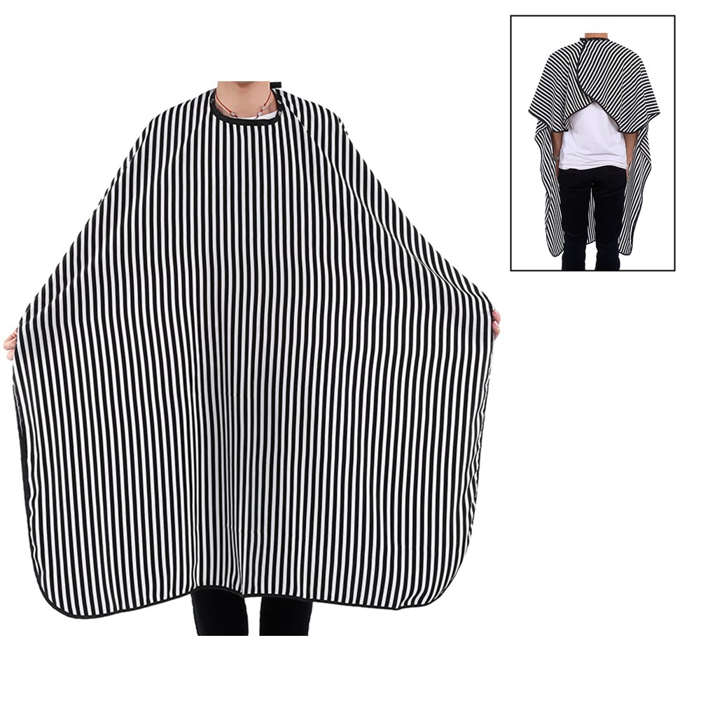 Salon Hairdresser Cape with Adjustable Clasp Professional Hairdressing Salon Barber Gown Suitable for Adults