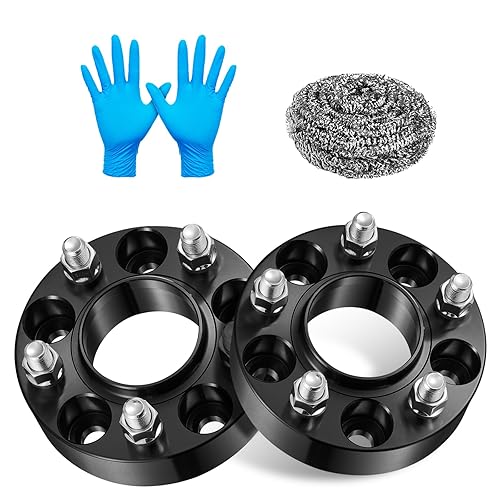 BDFHYK 5x115mm Wheel Spacers 1.5inch 5x4.5 Hubcentric Wheel Spacer Compatible with Chrysler 300 300M Challenger Charger Magnum, Forged 5 Lug Wheel Adapters M14x1.5 & 71.5mm Hub Bore, Set of 2