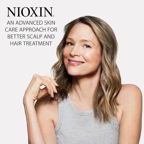 NIOXIN SYSTEM 3 SCALP + HAIR CONDITIONER – HAIR THICKENING CONDITIONER FOR DAMAGED HAIR WITH LIGHT THINNING, 10.1 FL OZ (PACKAGING MAY VARY)